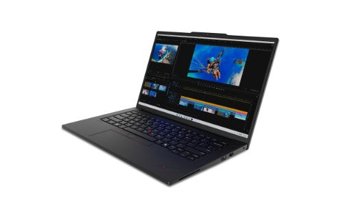 Lenovo ThinkPad P14s Gen 5 (Intel) Intel Core Ultra 7 155H Laptop 14.5" Touchscreen WQXGA 16 GB DDR5-SDRAM 512 GB SSD NVIDIA RTX 500 Ada Wi-Fi 6E (802.11ax) Windows 11 Pro English Black