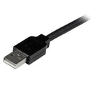 StarTech.com USB 2.0, 35 m, M/F USB cable 1378" (35 m) USB A Black