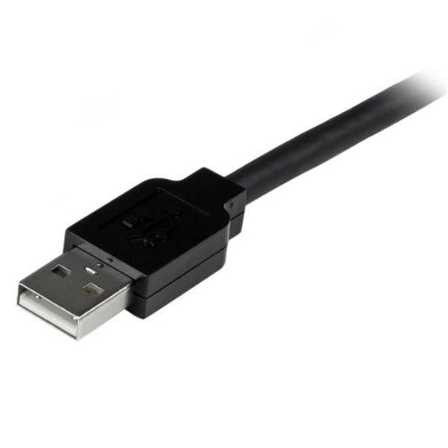 StarTech.com USB 2.0, 35 m, M/F USB cable 1378" (35 m) USB A Black
