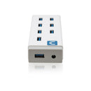Comprehensive USB3-7HUB interface hub USB 3.2 Gen 1 (3.1 Gen 1) Type-A 5000 Mbit/s White
