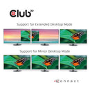 CLUB3D CSV-1564W65 laptop dock/port replicator Docking USB 3.2 Gen 1 (3.1 Gen 1) Type-C Black
