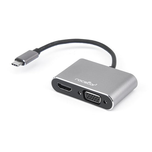 Rocstor Y10A204-A1 USB graphics adapter 3840 x 2160 pixels Black