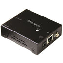 StarTech.com ST121HDBTDK AV extender AV transmitter & receiver Black