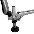 StarTech.com ARMDUAL30 monitor mount / stand 30" Desk Black, Silver