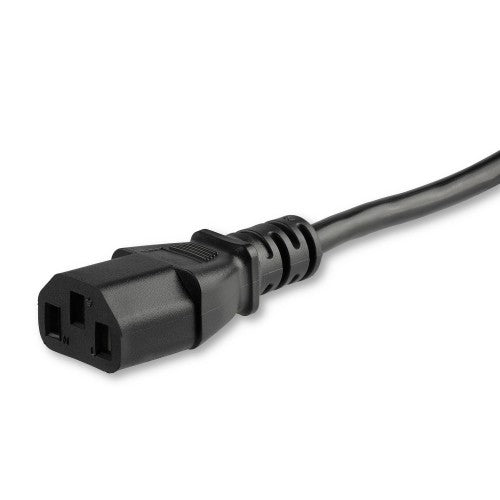 StarTech.com PXTF1016 power cable Black 70.9" (1.8 m) NEMA 5-15P C13 coupler