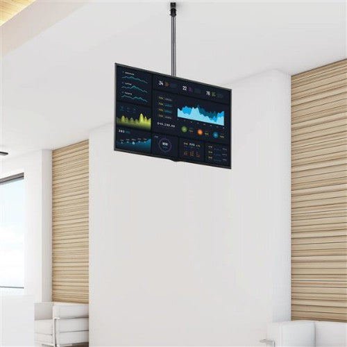 StarTech.com FLATPNLCEIL signage display mount 75" Black