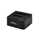 StarTech.com UNIDOCKU33 storage drive docking station USB 3.2 Gen 1 (3.1 Gen 1) Type-B Black
