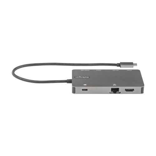 StarTech.com DKT30CHVSDPD laptop dock/port replicator Wired USB 3.2 Gen 1 (3.1 Gen 1) Type-C Gray