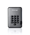 iStorage diskAshur PRO2 external hard drive 2 TB USB Type-A 3.2 Gen 1 (3.1 Gen 1) Black