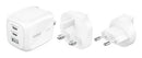 Belkin WCH018FQWH mobile device charger Universal White AC Fast charging Indoor