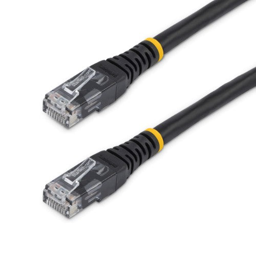 StarTech.com C6PATCH8BK networking cable Black 94.5" (2.4 m) Cat6 U/UTP (UTP)