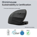 Contour Design Unimouse mouse Office Left-hand USB Type-A 4000 DPI