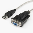 Rocstor Y10C701-B1 video cable adapter 39.4" (1 m) RS-232 USB Type-A Black