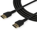 StarTech.com RHDMM2MP HDMI cable 78.7" (2 m) HDMI Type A (Standard) Black