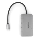 Rocstor Y10A249-A1 notebook dock/port replicator USB 3.2 Gen 1 (3.1 Gen 1) Type-C Silver