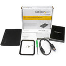 StarTech.com S251BMU313 storage drive enclosure HDD/SSD enclosure Black 2.5"