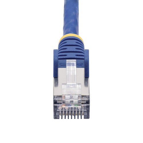 StarTech.com NLBL-1F-CAT8-PATCH networking cable Blue 12" (0.305 m) S/FTP (S-STP)