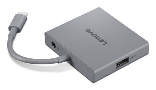 Lenovo GX91R64790 laptop dock/port replicator Wired USB 3.2 Gen 1 (3.1 Gen 1) Type-C Gray