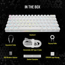 Corsair K70 PRO MINI keyboard Gaming USB + Bluetooth White