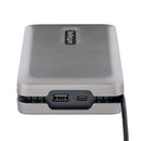 StarTech.com DKM31C3HVCPD laptop dock/port replicator Wired USB 3.2 Gen 2 (3.1 Gen 2) Type-C Gray