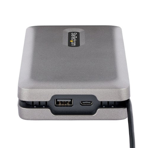 StarTech.com DKM31C3HVCPD laptop dock/port replicator Wired USB 3.2 Gen 2 (3.1 Gen 2) Type-C Gray