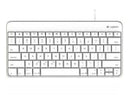 Logitech 920-006341 mobile device keyboard English USB White
