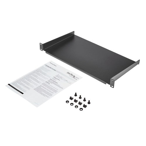 StarTech.com CABSHELF1U10 rack accessory Rack shelf