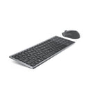 DELL KM7120W keyboard Mouse included Office RF Wireless + Bluetooth English Gray, Titanium