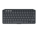 Logitech Keys-To-Go 2 for iPad QWERTZ English, US English Bluetooth Graphite