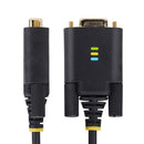 StarTech.com 1P6FFCN-USB-SERIAL serial cable Black 78.7" (2 m) USB Type-A DB-9