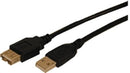 Comprehensive 3m USB 2.0 m/f USB cable 118.1" (3 m) USB A Black