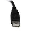 StarTech.com USBEXTAA6IN USB cable USB 2.0 5.98" (0.152 m) USB A Black