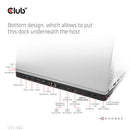 CLUB3D CSV-1566 laptop dock/port replicator Docking USB 3.2 Gen 1 (3.1 Gen 1) Type-C Black