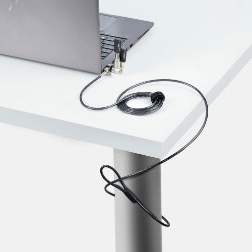 StarTech.com UNIVMK25-LAPTOP-LOCK cable lock Black, Steel 78.7" (2 m)