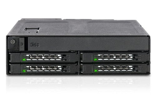 Icy Dock MB604SPO-B drive bay panel Black