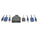 Tripp Lite B032-VU2 KVM switch Black