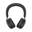 Jabra Evolve2 75 Headset Wireless Head-band Office/Call center Bluetooth Black