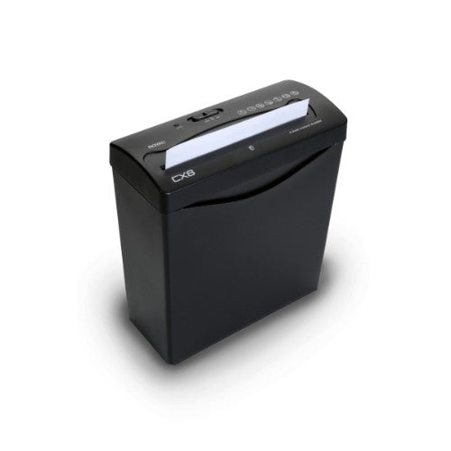 Royal CX8 paper shredder Cross shredding Black