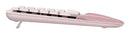 Logitech Wave Keys keyboard Universal RF Wireless + Bluetooth QWERTY English Rose