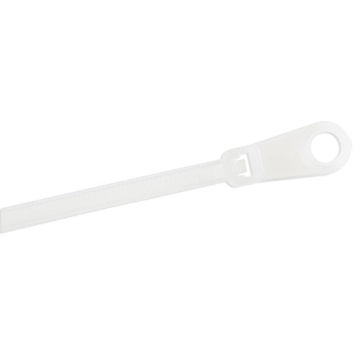 StarTech.com CBMZTS10N6 cable tie Releasable cable tie Nylon, Plastic White 100 pc(s)
