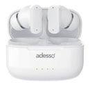 Adesso Xtream T2 Headset Wireless In-ear Calls/Music USB Type-C Bluetooth White