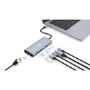 Adesso AUH-4035 laptop dock/port replicator Wired USB 3.2 Gen 2 (3.1 Gen 2) Type-C Aluminum