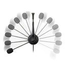Aluratek AWHU01FJ headphones/headset Wired Head-band Calls/Music USB Type-A Black