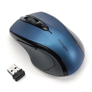 Kensington Pro Fit® Mid-Size Wireless Mouse - Sapphire Blue