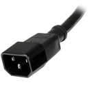 StarTech.com PXT1001410 power cable Black 120.1" (3.05 m) C13 coupler C14 coupler