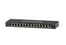 NETGEAR GS316EP Managed Gigabit Ethernet (10/100/1000) Power over Ethernet (PoE) Black
