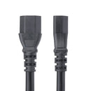 StarTech.com PXTC13C141415FNA power cable Black 179.9" (4.57 m) C14 coupler C13 coupler