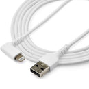 StarTech.com RUSBLTMM2MWR lightning cable 78.7" (2 m) White