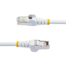 StarTech.com NLWH-15F-CAT6A-PATCH networking cable White 181.1" (4.6 m) S/FTP (S-STP)