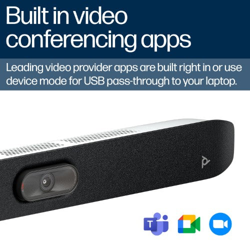 Poly Studio X32 All-In-One Video Bar No Power Supply